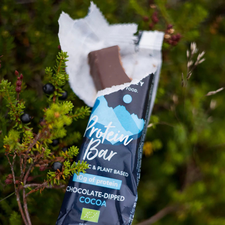 Moonvalley Organic Protein Bar - Chocolate-Dipped Cocoa - Single serving