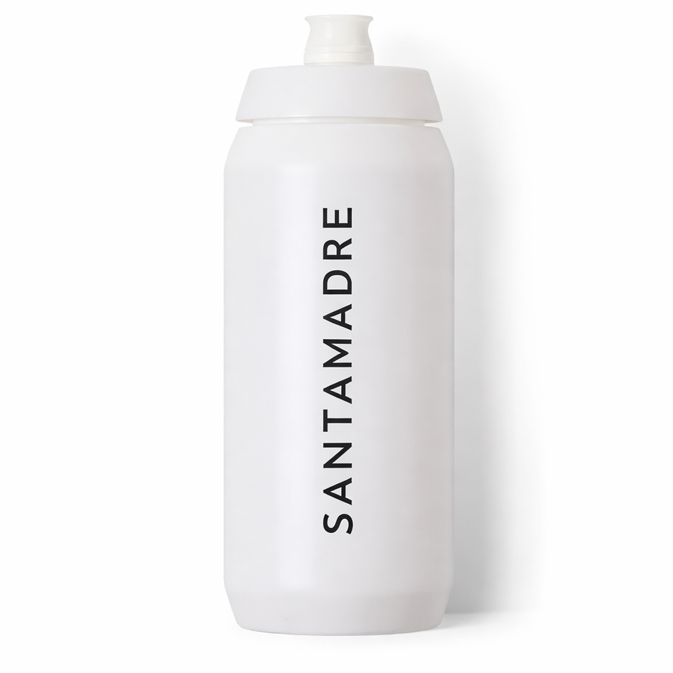 Santa Madre Water Bottle 550 ml - White