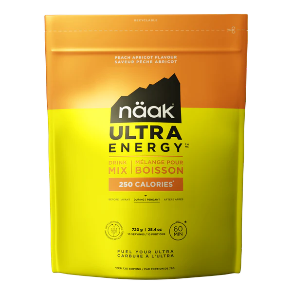 Näak Energy Drink Mix - Peach Apricot - Bag