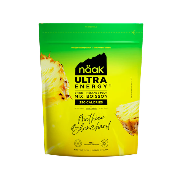 Näak Energy Drink Mix - Pineapple Ginseng - Sachet