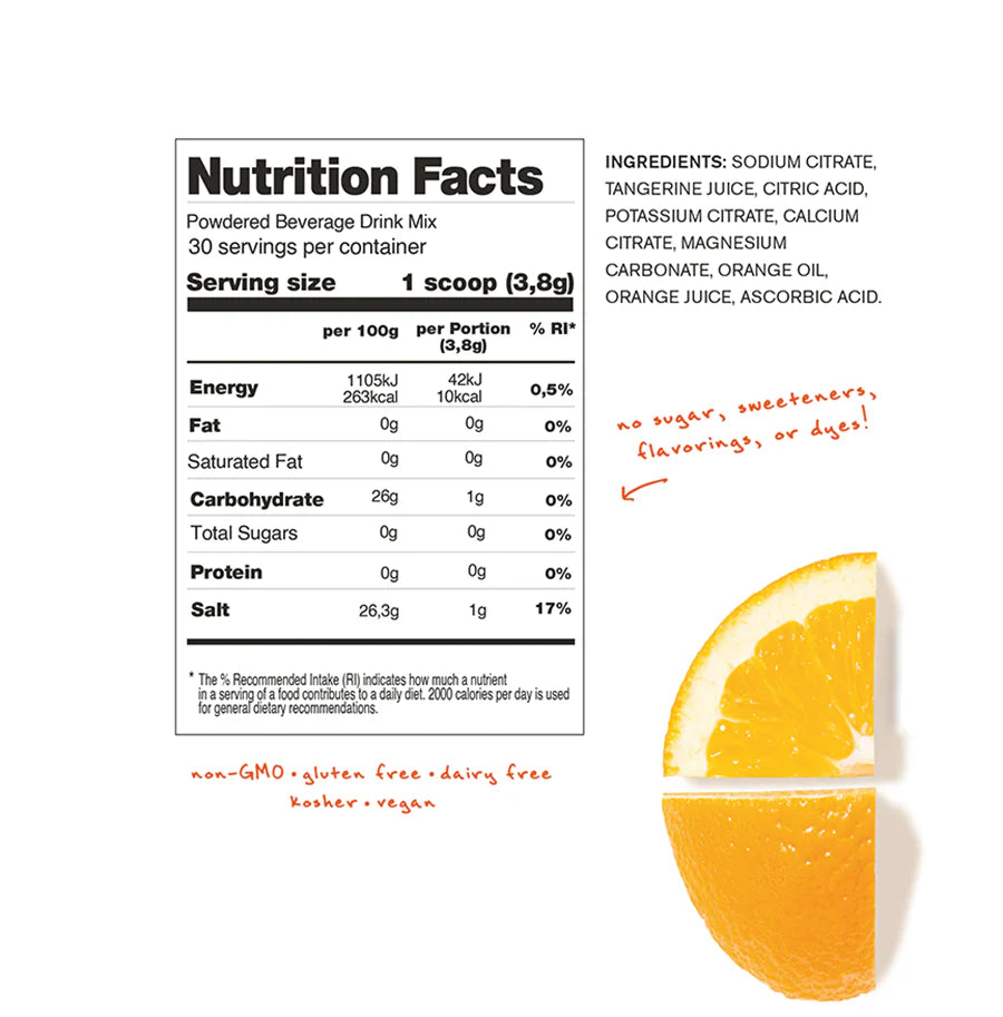 Skratch Hydration Drink Mix - Tangerine + Orange - Sachet