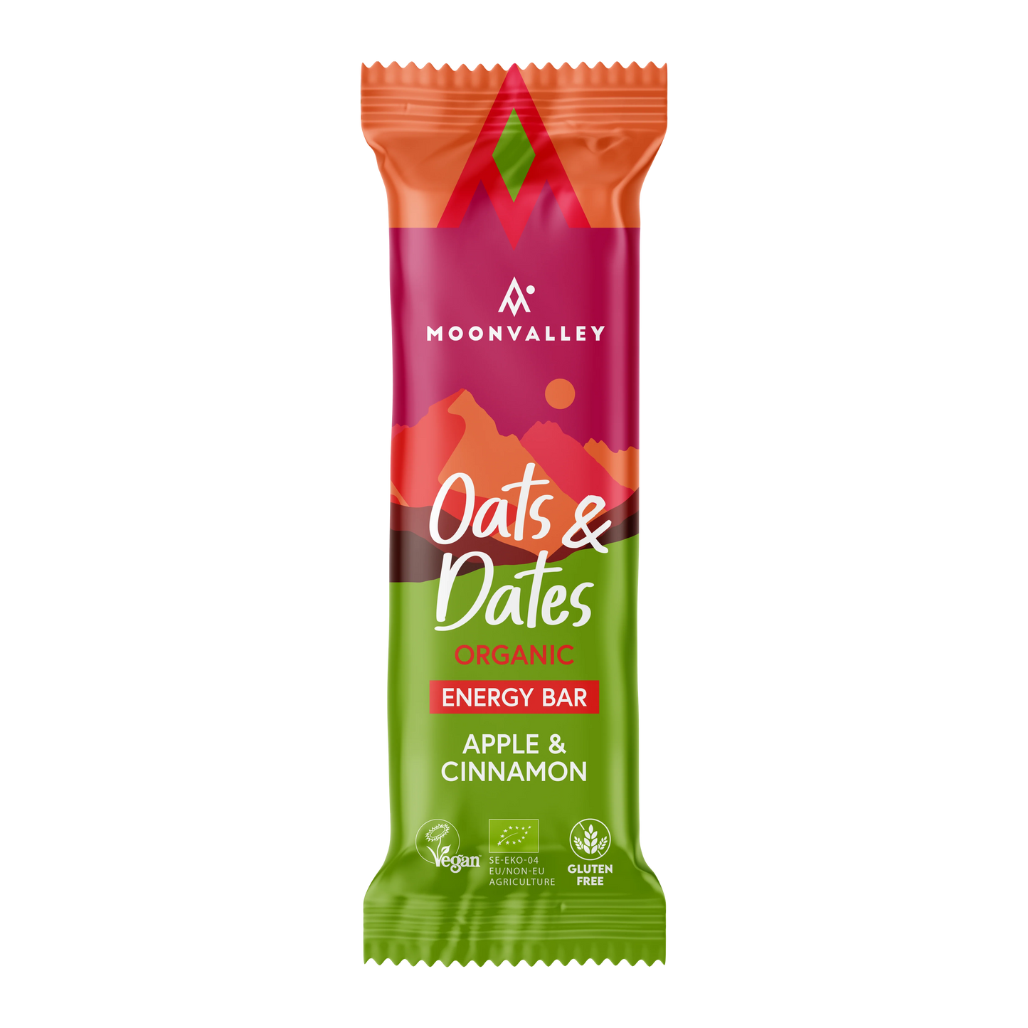 Moonvalley Organic Energy Bar - Apple Cinnamon - Single serving