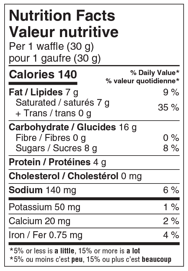 Näak Energy Waffle - Vanilla
