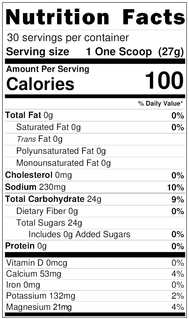 Bix Performance Fuel Mix - Lemon