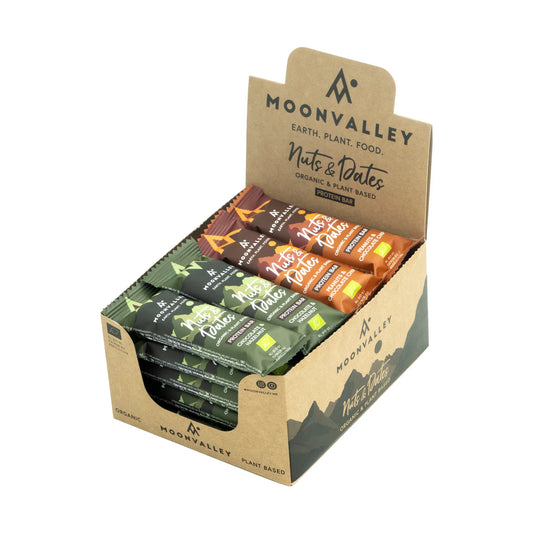 Moonvalley Organic Nuts & Dates - Mix Box of 16 servings