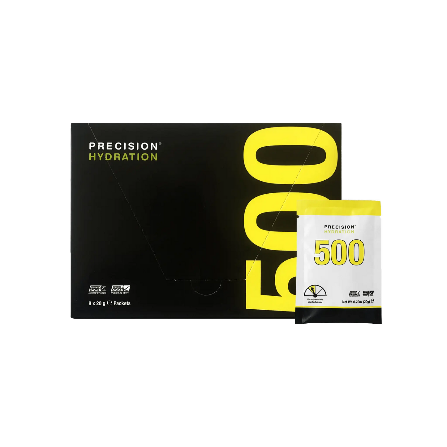 Precision Hydration 500 Powder - Box of 8 packets