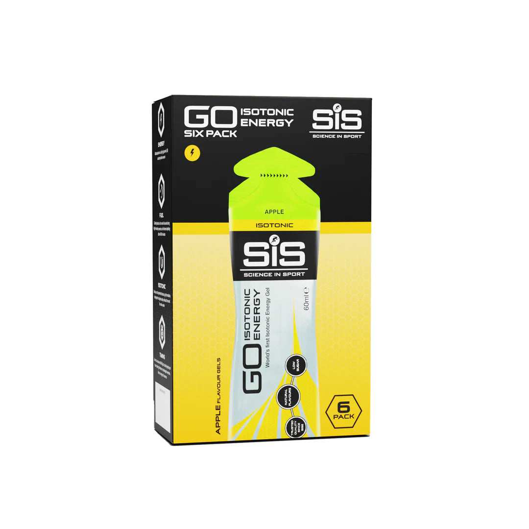 SIS Go Isotonic Energy Gel - Apple - Pack of 6 servings
