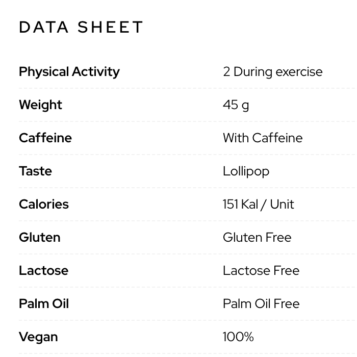 Santa Madre 2:1 Jelly Bar 37 Caf 100 - Lollypop