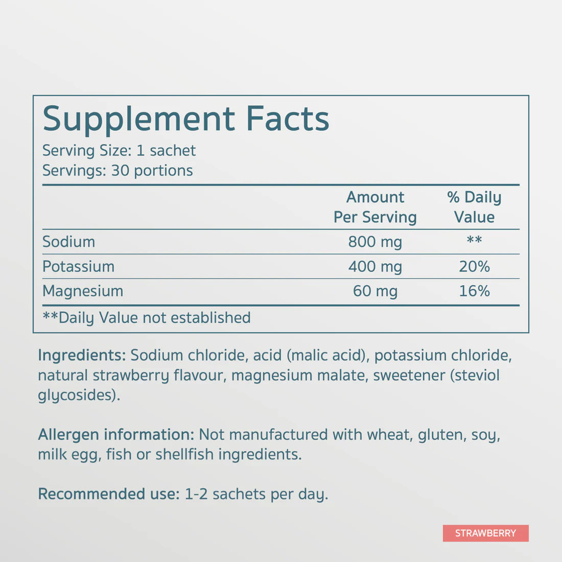 Salte Electrolytes - Strawberry