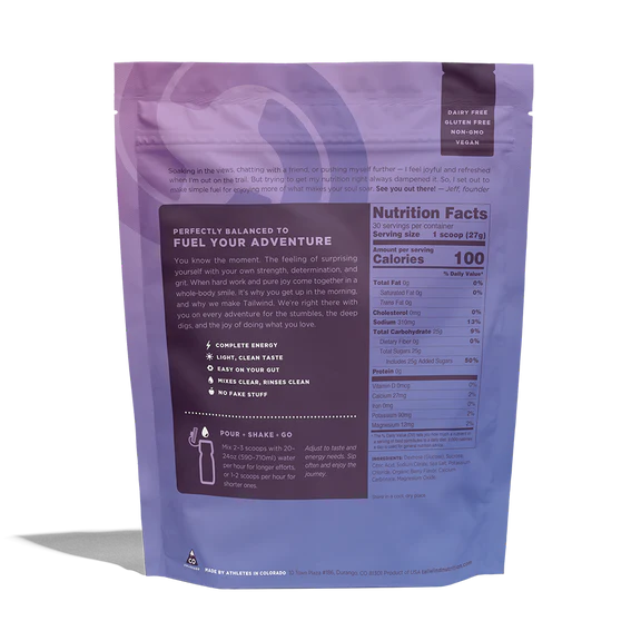 Tailwind Endurance Fuel - Berry - 50 Servings