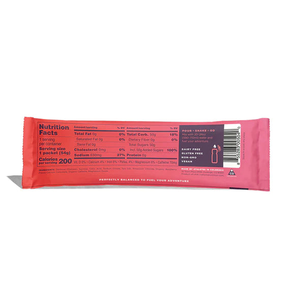 Tailwind Endurance Fuel - Raspberry Caffeinated - Single serving