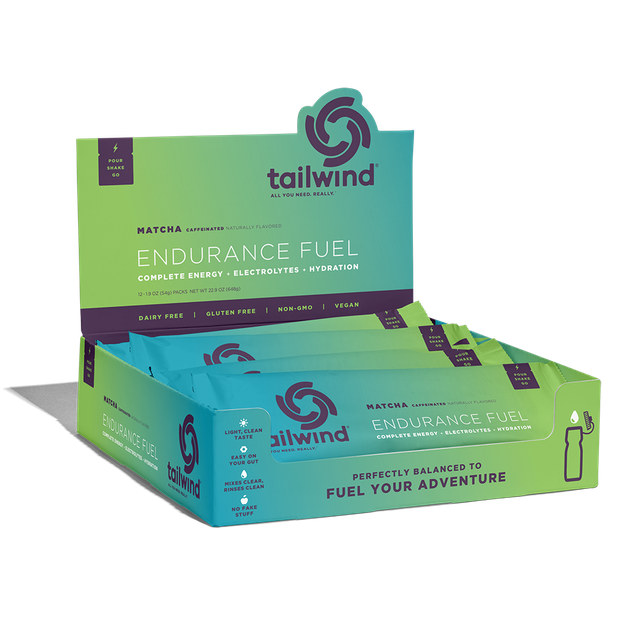 Tailwind Endurance Fuel - Matcha Caffeinated - Box of 12 servings