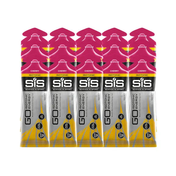 SIS Go Isotonic Energy Gel - Cherry - Pack of 15 servings