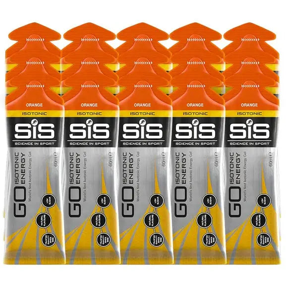 SIS Go Isotonic Energy Gel - Orange - Pack of 15 servings