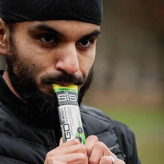 SIS Go Isotonic Energy + Electrolyte Gel - Lemon & Mint - Pack of 15 servings