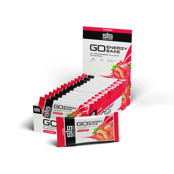 SIS GO Energy Bake - Jordbær - Pakke med 12 portioner