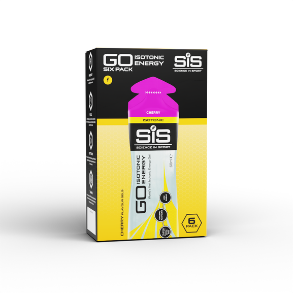 SIS Go Isotonic Energy Gel - Cherry - Pack of 6 servings