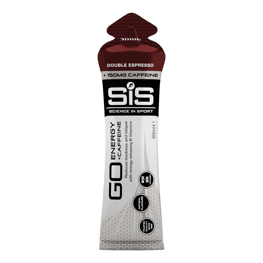 SIS Go Isotonic Energy + Caffeine Gel - Double Espresso - Single serving
