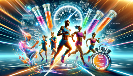 Now featuring an ethnically diverse group of female endurance runners in action. This image embodies the essence of energy, movement, and diversity, aligned with the theme of your sports science study.