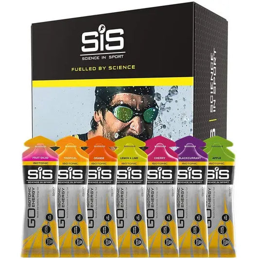 SIS Go Isotonic Energy & Electrolyte & Caffeine Gel Bundle - Pack of 27 servings