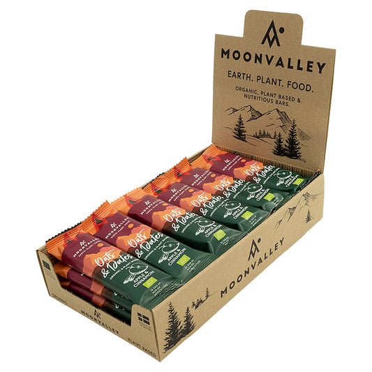 Moonvalley Organic Energy Bar - Apple Cinnamon - Box of 18 servings