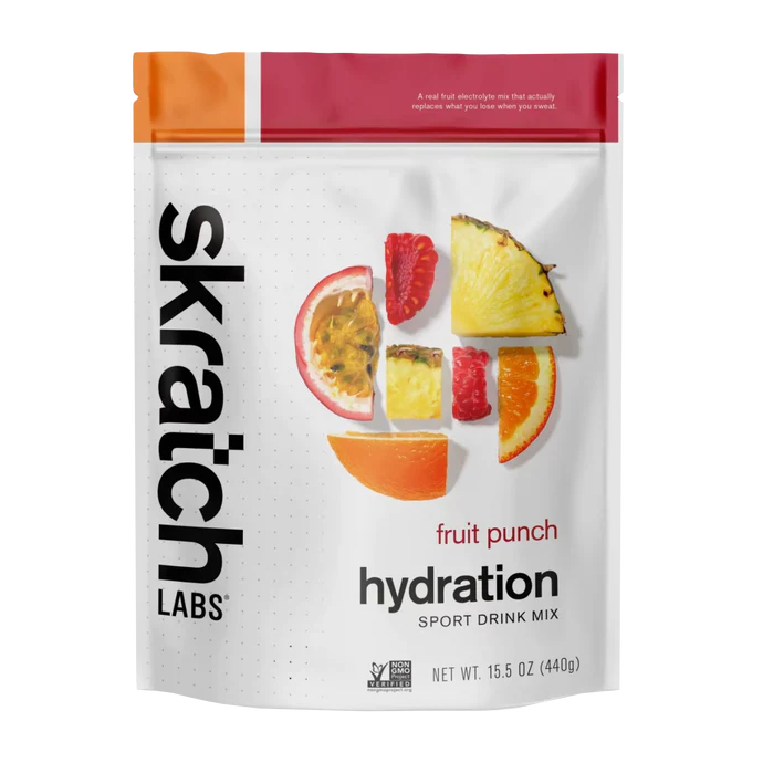 Skratch Sport Drink Mix - Fruit Punch - Bag