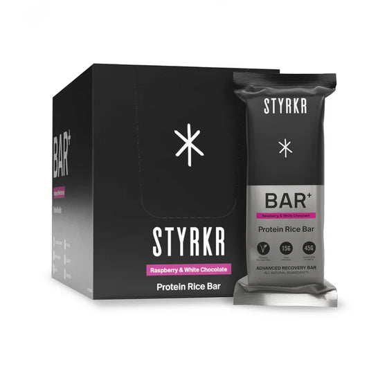 Styrkr BAR+ Recovery - Raspberry & White Chocolate