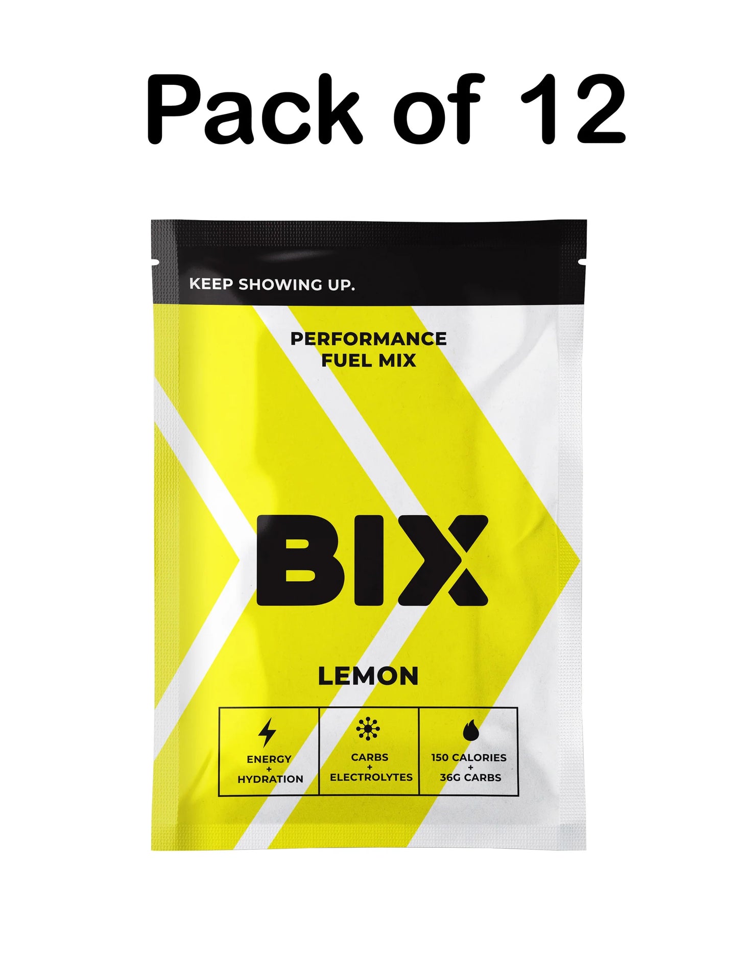 Bix Performance Fuel Mix - Lemon - Box of 12 servings