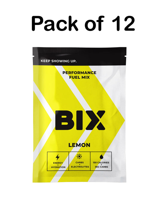 Bix Performance Fuel Mix - Lemon - Box of 12 servings