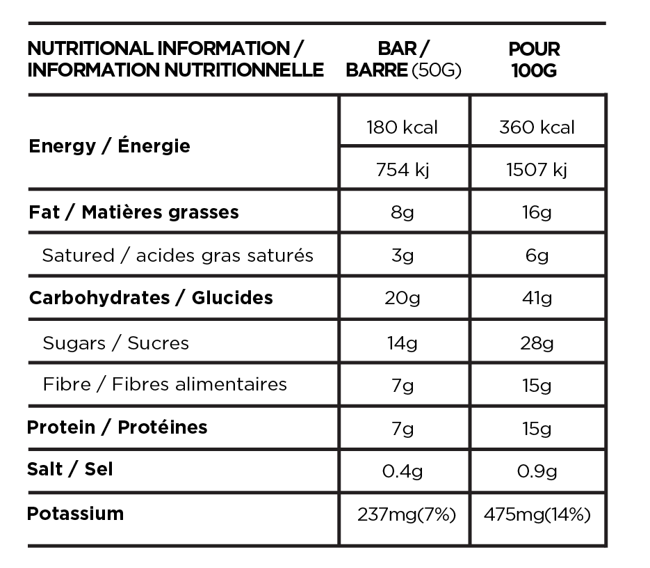 Näak Energy Bar - Banana & Chocolate