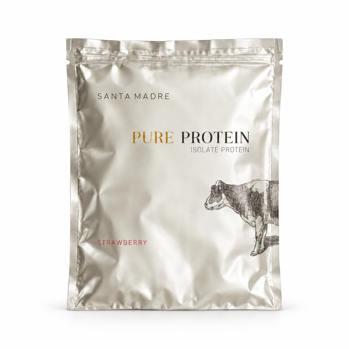 Santa Madre Pure Protein - Strawberry - Bag of 25 servings