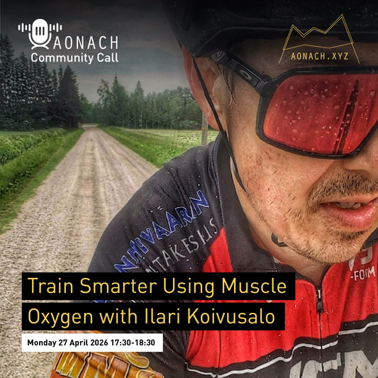 Aonach Community Call - Videnskaben bag muskelkramper med Minttu Hukka // Mandag d. 23. marts 2026 17:30-18:30 EET 