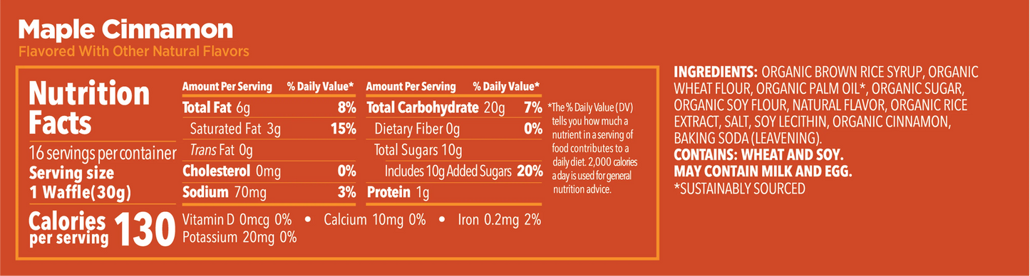 GU Energy Waffle - Maple Cinnamon