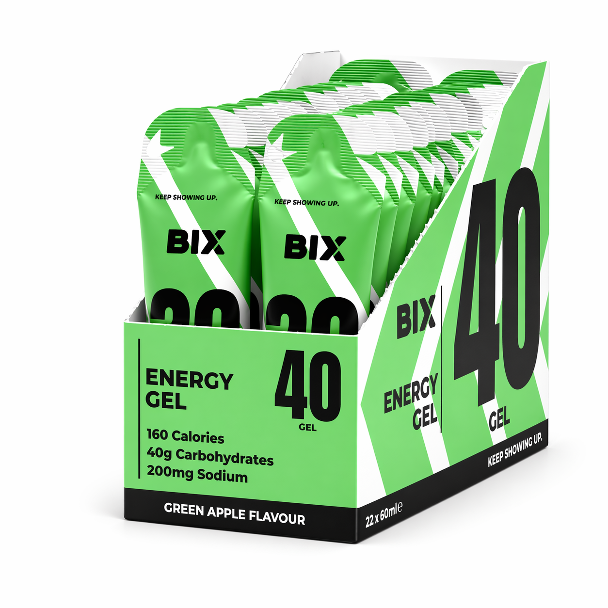 Bix Energy Gel 40 - Green Apple