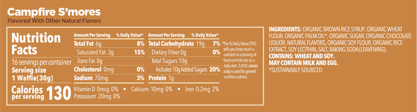 GU Energy Waffle - Campfire S’mores