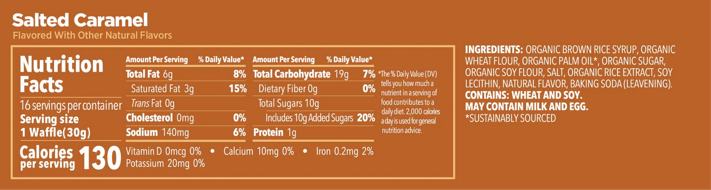 GU Energy Waffle - Salted Caramel