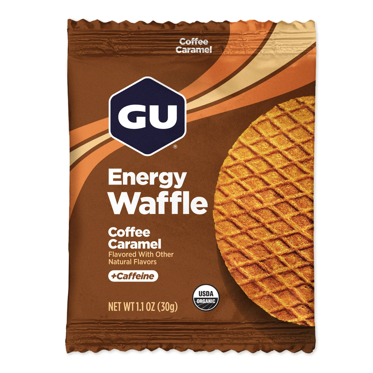 GU Energivaffel + Koffein - Kaffekaramel