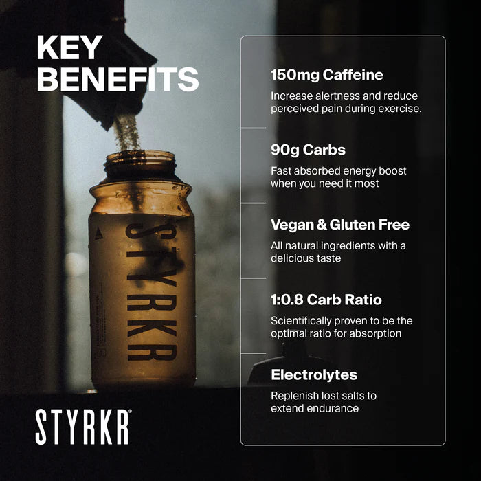 Styrkr Energy Gel 30 Caf 150 - Non aromatizzato
