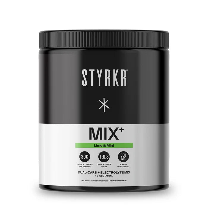 Styrkr MIX+ Dual-Carb & Electrolyte Drink Mix - Lime & Mint