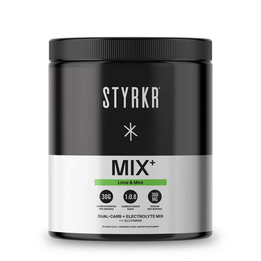 Styrkr MIX+ Dual-Carb & Electrolyte Drink Mix - Lime & Mint