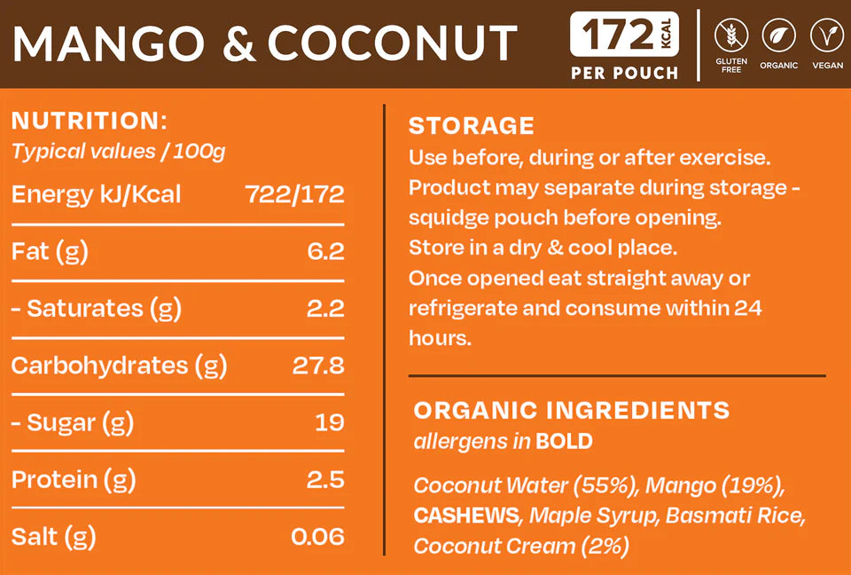 Supernatural Fuel - Mango & Coconut