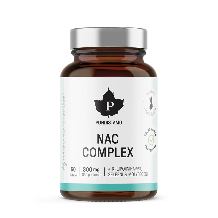 Puhdistamo NAC Complex - Natural - 60 capsules