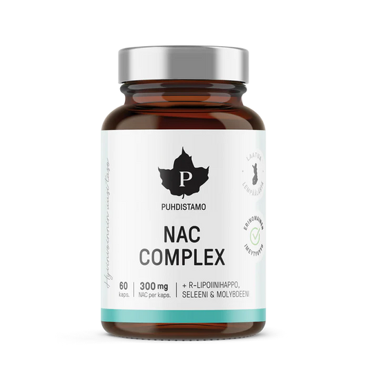 Puhdistamo NAC Complex - Natural - 60 capsules