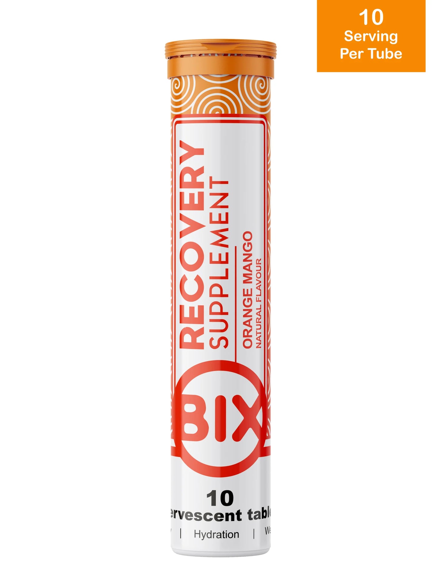 Bix Daily Recovery - Orange Mango - Tube of 10 tablets