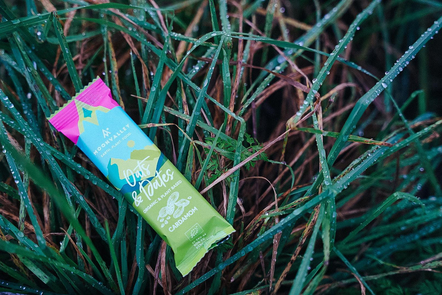 Moonvalley Organic Energy Bar - Cardamon - Box of 12 servings
