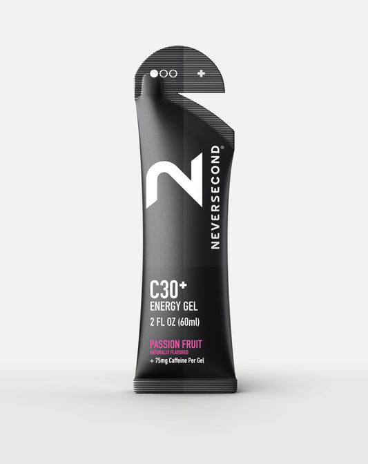 New! Neversecond C30+ Energy Gel - Passion Fruit
