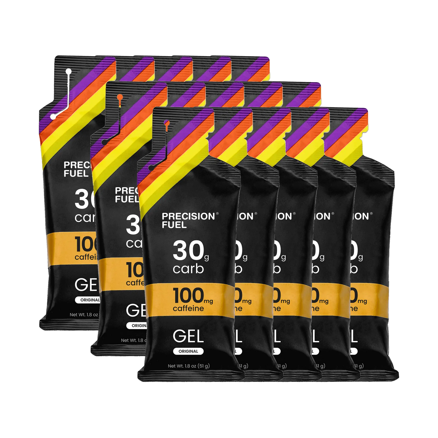Precision Fuel 30 Caffeine Gel - Box of 15 servings