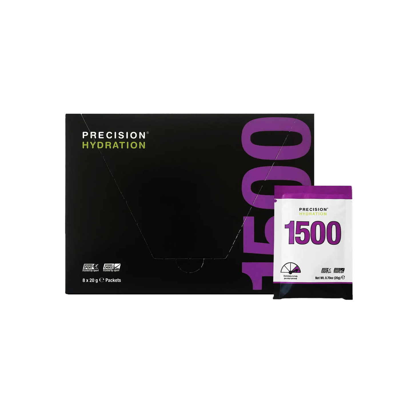 Precision Hydration 1500 Powder - Box of 8 packets