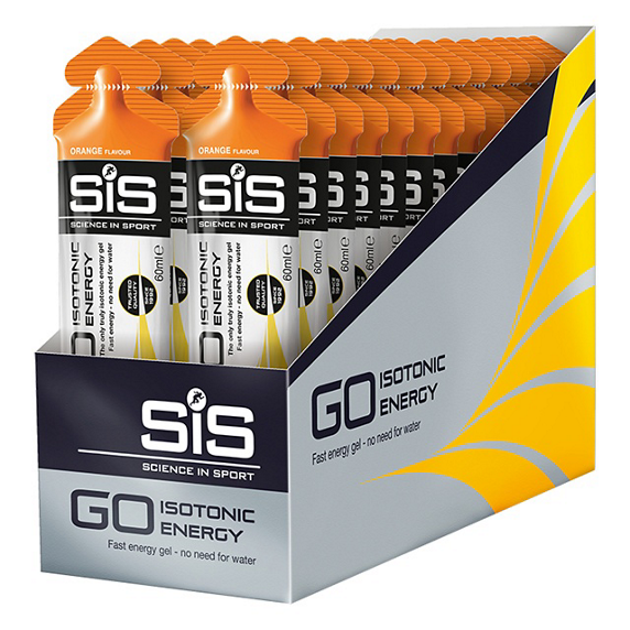 SIS Go Isotonic Energy Gel - Orange - Pack of 30 servings