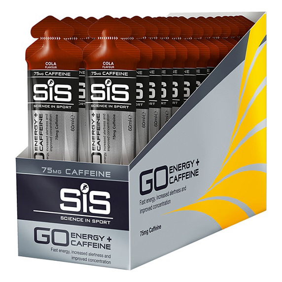 SIS Go Isotonic Energy + Caffeine Gel - Cola - Pack of 30 servings
